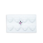 مولد سیلیکونی مدل قلب اوریگامی خارجی اعلا  ۸ عددی