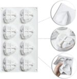 مولد سیلیکونی مدل قلب اوریگامی خارجی اعلا  ۸ عددی - Image 7