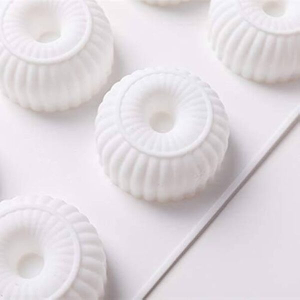 مولد سیلیکونی دونات موس (شکلاتی) فرانسوی ۶ عددی - Image 5