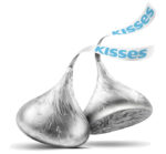 شکلات پذیرایی کیس kiss شیری اشکی 4 گرمی نقره ای اصل امریکا هرشیز، بستهبندی فویلی - Image 3