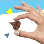 شکلات پذیرایی کیس kiss شیری اشکی 4 گرمی نقره ای اصل امریکا هرشیز، بستهبندی فویلی - Image 7