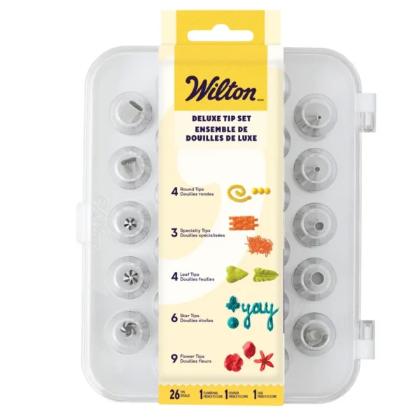 ست کامل ماسوره تزیین کیک ویلتون 29 عددی ویلتون ( wilton ) اصل امریکا - Image 7