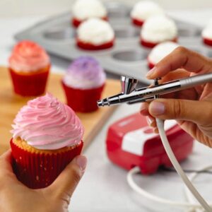 رنگ خوراکی ایربراش شف‌مستر – بسته ۸ عددی