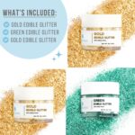 اکلیل دانه درشت خوراکی طلایی Sweets Indeed - Image 8