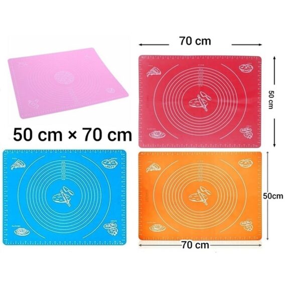 صفحه 50در70 صفحه سیلیکونی مدرج 50*70 رنگی خارجی - Image 1