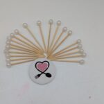 خلال تزیینی مروارید (دایره) 6 سانت - تصویر 2