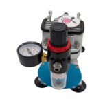 ست کامل پمپ ایربراش با قطع کن اتومات با لوازم قلم(تفنگ) و شیلنگ - Image 6