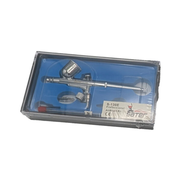 ست کامل پمپ ایربراش با قطع کن اتومات با لوازم قلم(تفنگ) و شیلنگ - Image 7