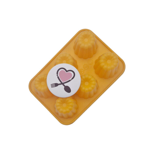 9 قالب سیلیکونی دسر طرح ژله تک نفره خارجی - Image 1