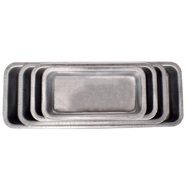 قالب کیکس لوف مستطیل ۴ عددی موج - Image 1