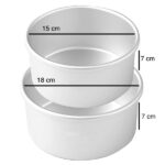 ست قالب گرد لبه کوتاه قطر 15 و 18 دو عددی موج - Image 2