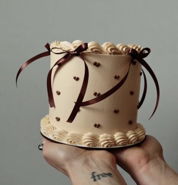 ست قالب مینی کیک لبه بلند قطر ۱۰ و ۱۲ دو عددی موج - Image 6