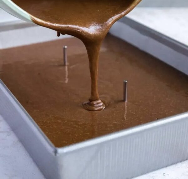 قالب کیک مربع موج