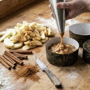 کپسول پای سیب کاغذی ۲۰ عددی