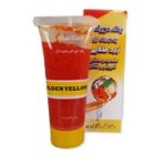 رنگ خوراکی ژله ای زرد طلایی خط زرد