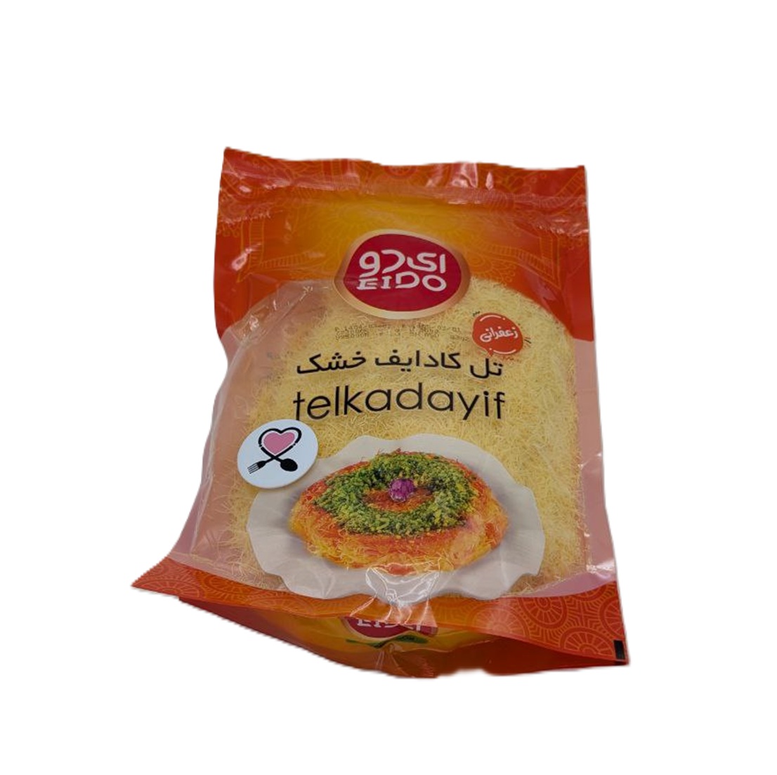 تل کادایف خشک زعفرانی تل کادایف خشک زعفرانی ای دو ۳۰۰ گرمی - Image 1