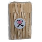 چوب کوکتل پارویی کوتاه 50 عددی (15 سانت)