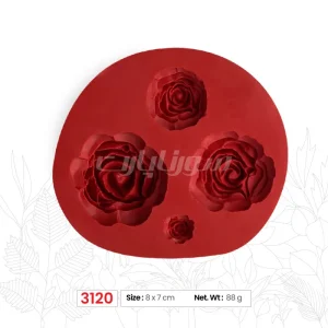 ملد گل رز 4 تایی