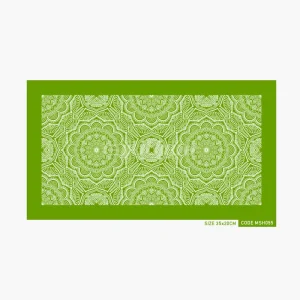 مش استنسیل طرح برگ سورناپارت