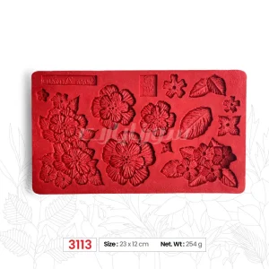 ملد گل و برگ مستطيل كوچک سورناپارت