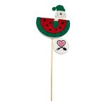 تاپر نمدی پایه چوبی آدم برفی هندوانه یلدا کد 222