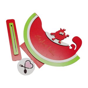 تاپر چوبی ساده هندوانه انار کد 5