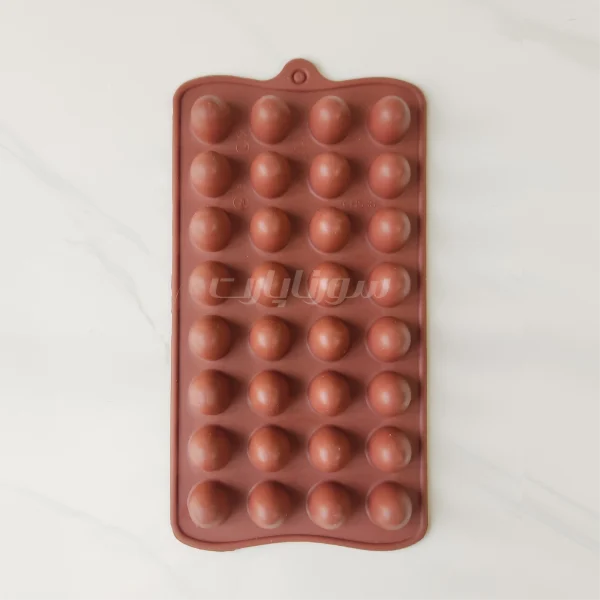 1 قالب سیلیکونی شكلات كله قند مینی - Image 1
