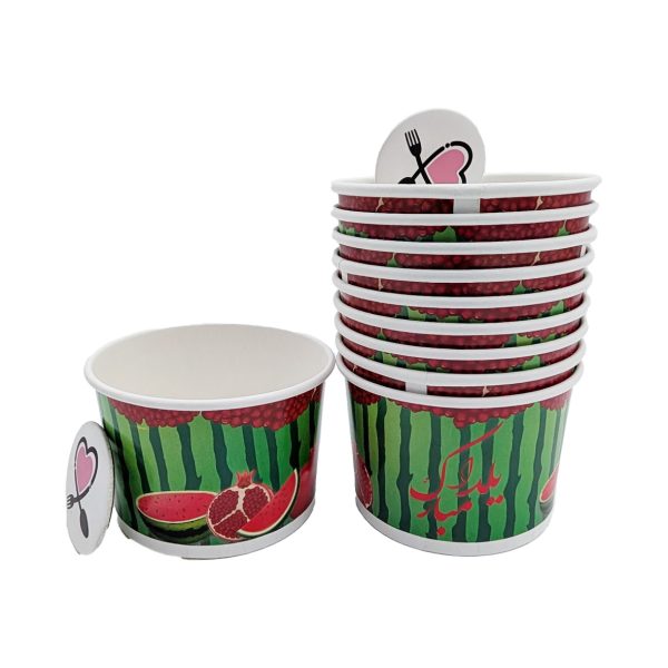 ظرف انار خوری طرح انار و هندوانه یلدا کد 1 - Image 1