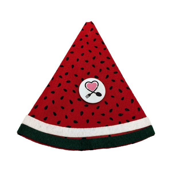 کلاه نمدی قرمز هندوانه یلدا کد 2 - Image 1