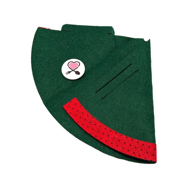 کلاه نمدی سبز هندوانه یلدا کد1 - Image 2