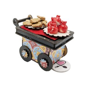 گاری تزیینی انار باقالی شب یلدا کد 1