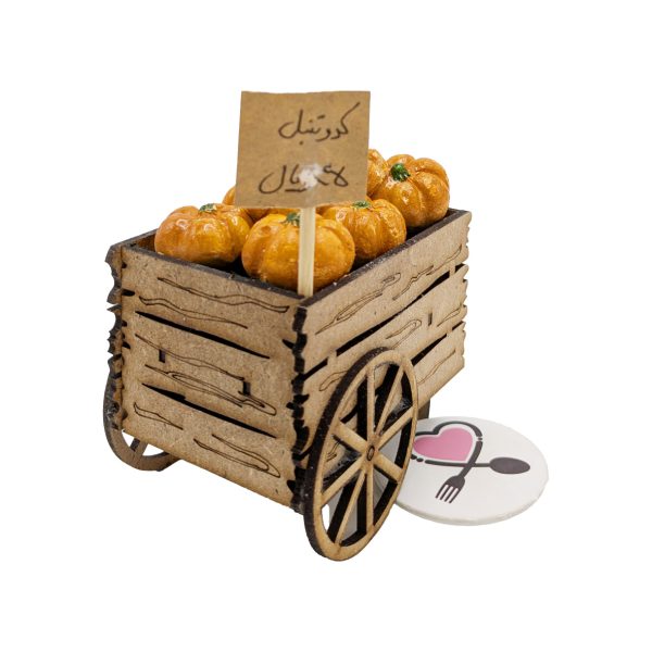 گاری تزئینی کدو حلوایی یلدا کد 2 - Image 1