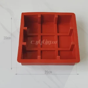 قالب هندسی طرح مکعب