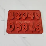 قالب شمع اعداد