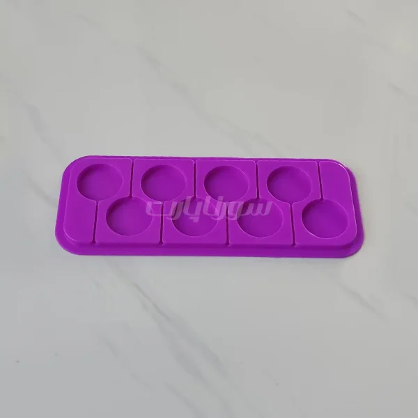 قالب سیلیکونی آبنبات دایره 5 سانتی - Image 1