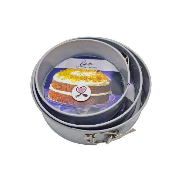 قالب کمربندی کیک سه عددی گرد classic