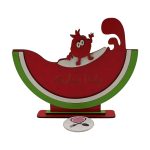 تاپر چوبی ساده هندوانه انار کد 5 - Image 2