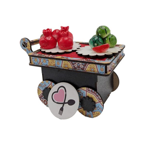 گاری تزیینی انار هندوانه کد 4 یلدا - Image 3