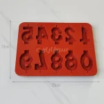 قالب شمع اعداد - Image 2