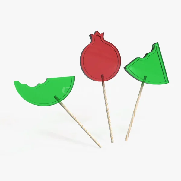 قالب سیلیکونی آبنبات شیکر (انار و هندوانه) - Image 2