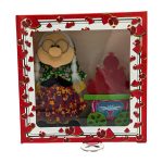 تاپر (استند) چوبی بزرگ ننه و گاری انار کد 1 - Image 2