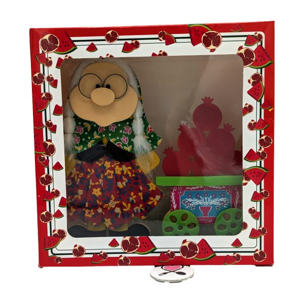 تاپر (استند) چوبی بزرگ ننه و گاری انار کد 1 - Image 2