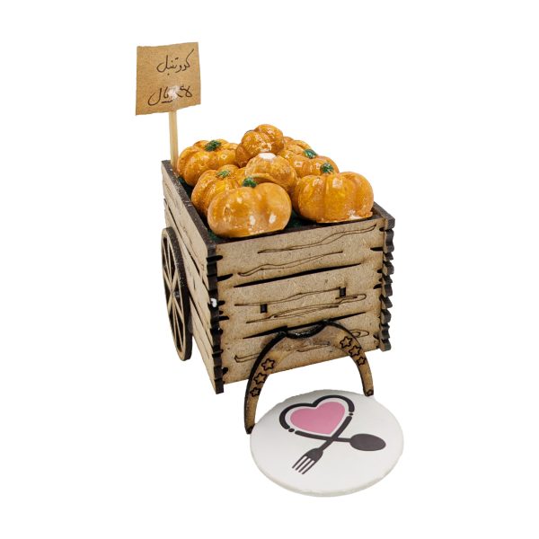 گاری تزئینی کدو حلوایی یلدا کد 2 - Image 3