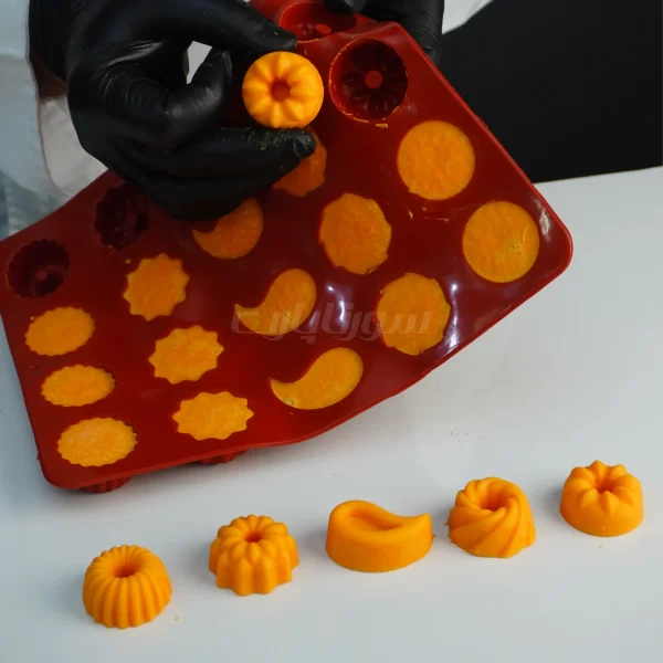 قالب سیلیکون حلوایی شیفون دار سورنا پارت - Image 4