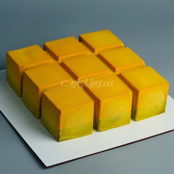 قالب هندسی طرح مکعب - Image 3