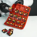 قالب سیلیکونی پولکی مربع 4 سانت - Image 3