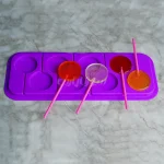 قالب سیلیکونی آبنبات دایره 5 سانتی - Image 3