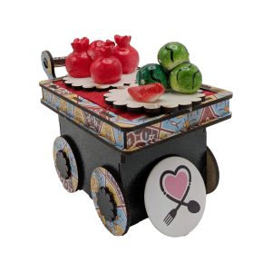 گاری تزیینی انار هندوانه کد 4 یلدا