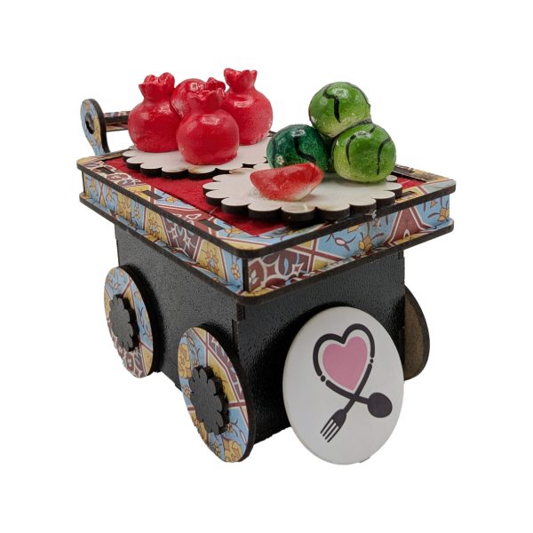 گاری تزیینی انار هندوانه کد 4 یلدا - Image 1