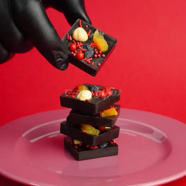 قالب سیلیکونی پولکی مربع 4 سانت - Image 4